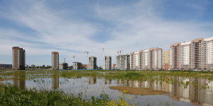 В Петербурге почти на 60% упал ввод нового жилья